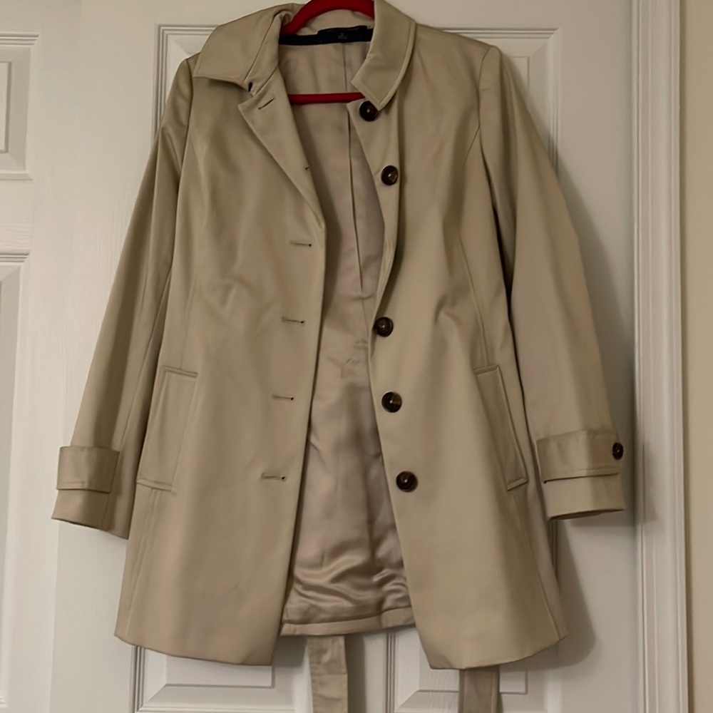 Brooks brothers coat with belt